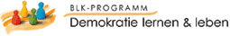 BLK Programm - Demokratie lernen & leben - Logo